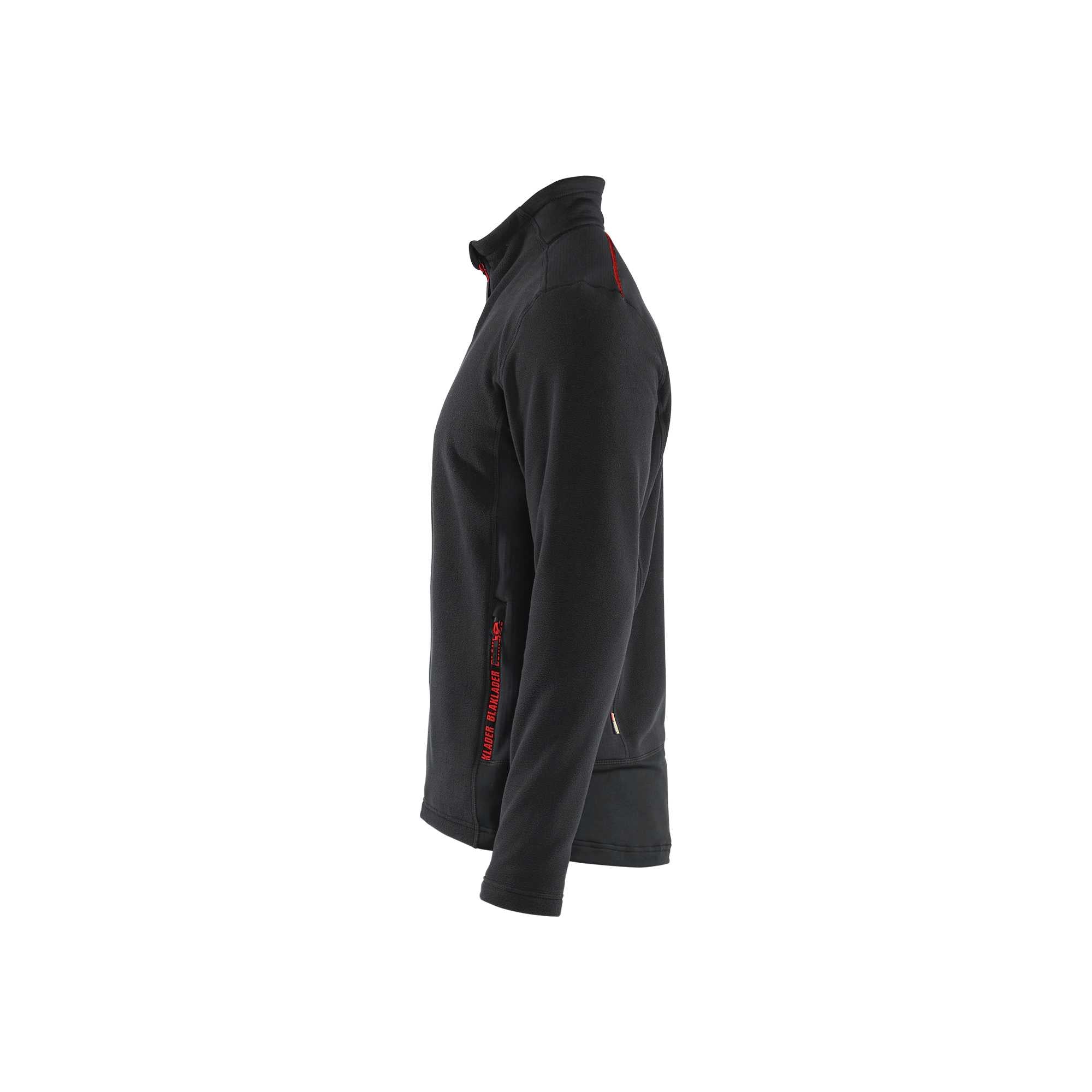 BLAKLADER 47651010 Microfleece Jacket Hi Vis Reflective Work Jacket MEN - Antipilling